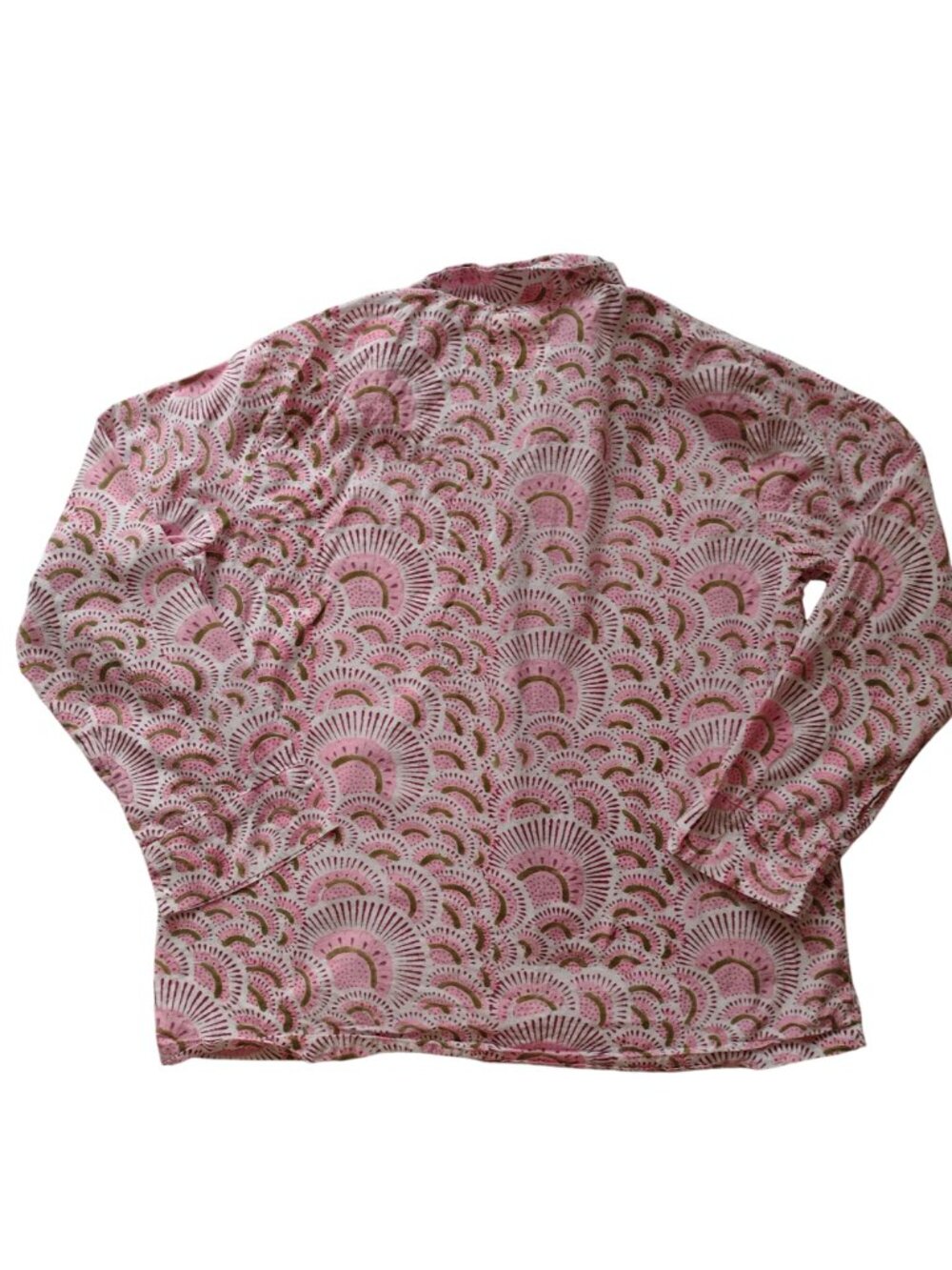 Tuk & Lu Womens Pink PJs S Lightweight Cotton Patterned Pajama Set - Picture 7 of 8